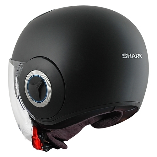 Мотошлем Shark Nano Blank матовый черный