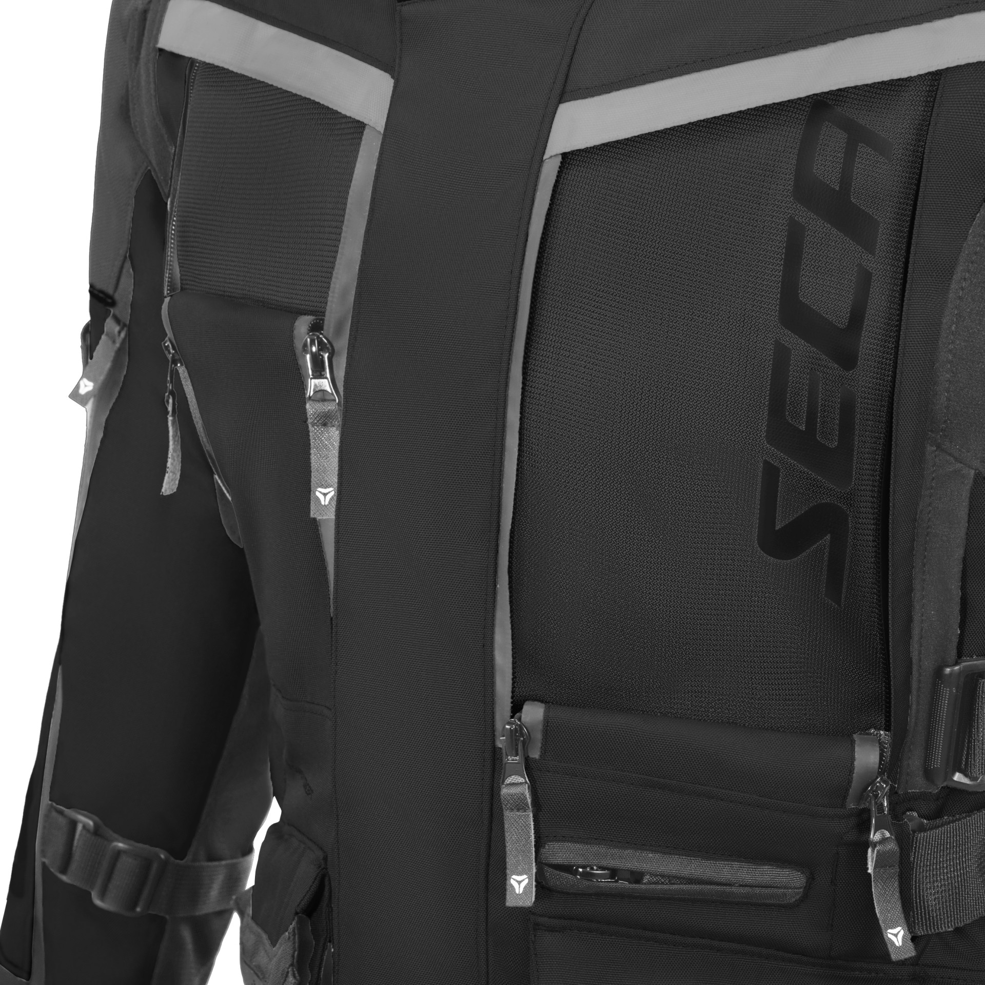 Мотокуртка женская текстильная Seca Arrakis III черный