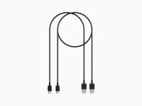 Запасные герметичные USB кабели для беспроводной зарядки Quad Lock® Replacement Weatherproof Wireles