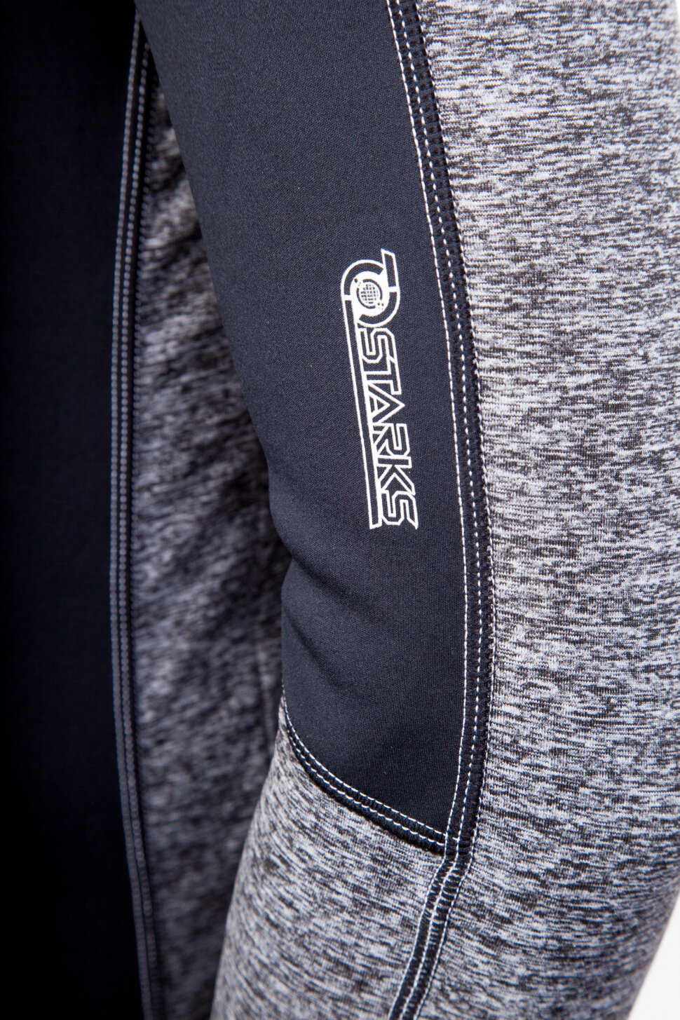 Термофутболка Starks Warm Long shirt Extreme черный серый