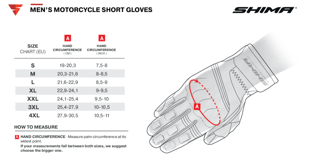 Мотоперчатки кожаные SHIMA SPARK 2.0 черный