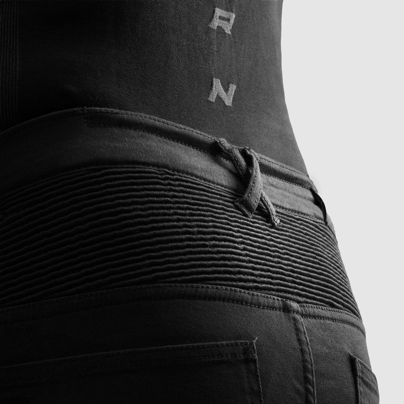 Мотоджинсы Rebelhorn Faster черный