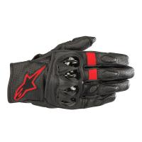 Мотоперчатки кожаные Alpinestars Celer черный красный