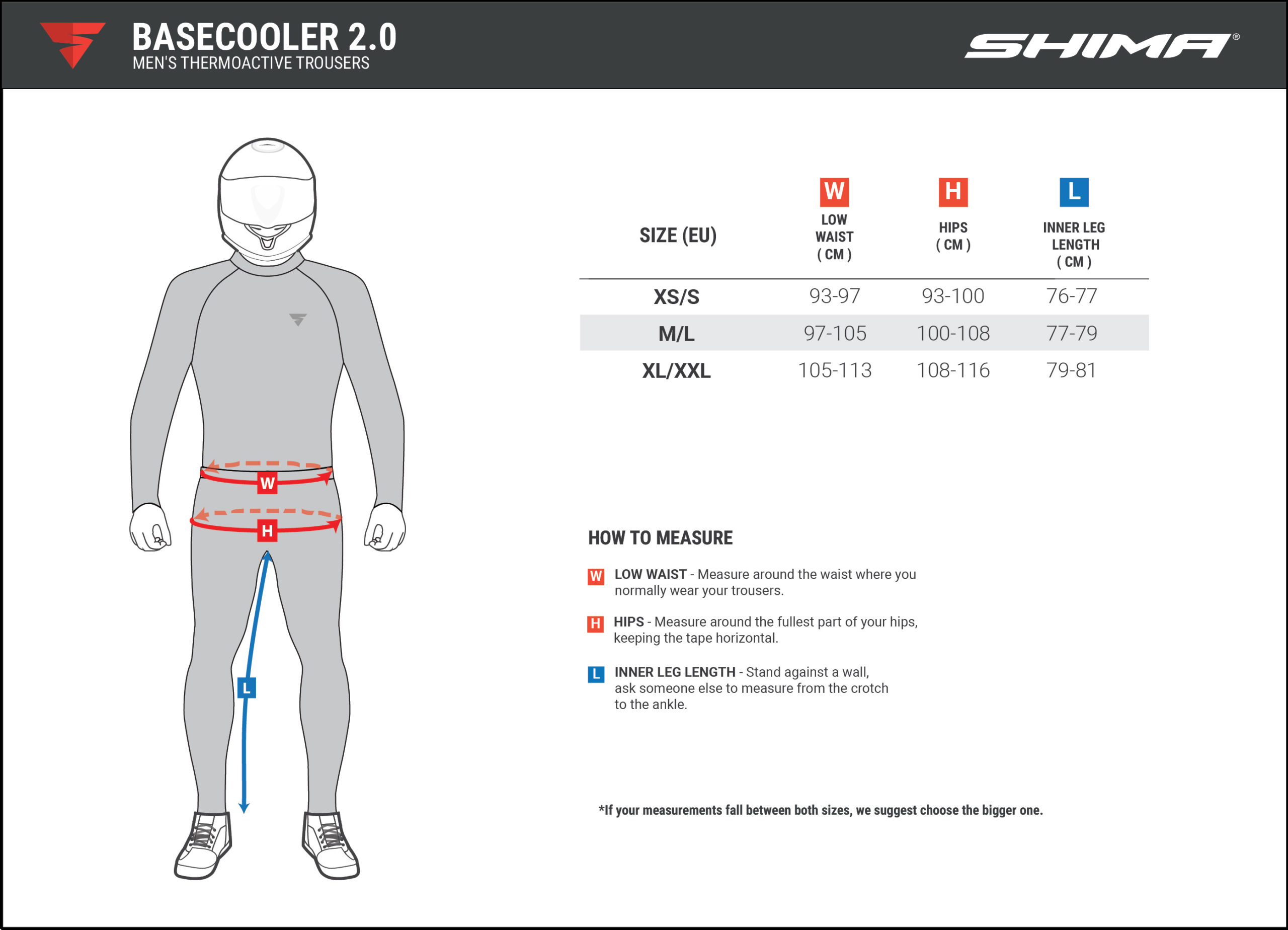 Термокальсоны мужские SHIMA BASECOOLER 2.0 черный