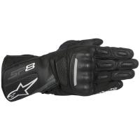 Мотоперчатки кожаные Alpinestars SP-8 V2 черный/темный/серый