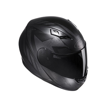 Мотошлем HJC CS-15 Treague черный серый - магазин Motostyles