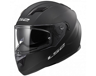 Мотошлем LS2 FF320 Stream Evo матовый черный - магазин Motostyles
