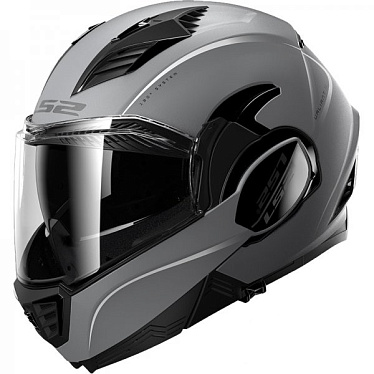 Мотошлем LS2 FF900 Valiant2 Special матовый серебряный