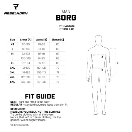 Мотокуртка текстильная Rebelhorn Borg черный/темный серый/флуо/желтый - магазин Motostyles