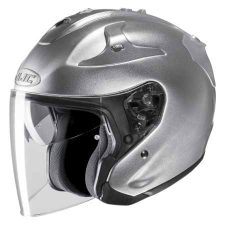 Мотошлем HJC FG-JET CR серебряный - магазин Motostyles