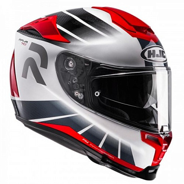 Мотошлем HJC R-PHA-70 Octar черный/белый/красный - магазин Motostyles