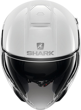 Мотошлем Shark Citycruiser Blank белый - магазин Motostyles