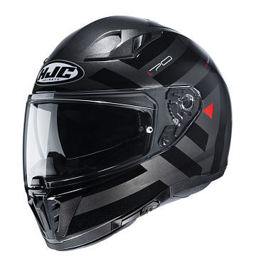 Мотошлем HJC I70 Watu черный серый - магазин Motostyles