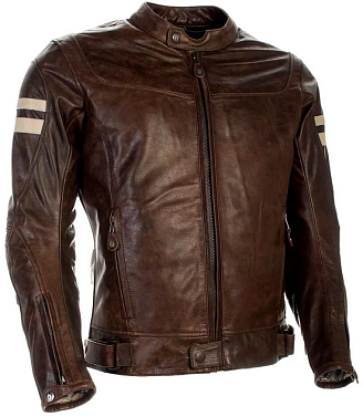 Мотокуртка кожаная Richa Hawker Cognac коричневый - магазин Motostyles