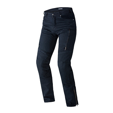 Мотоджинсы Rebelhorn HawkII стираный черный - магазин Motostyles