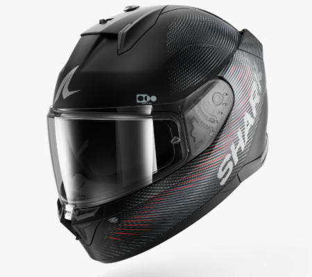 Мотошлем Shark D-Skwal 3 SP LYNE черный/серый/красный - магазин Motostyles