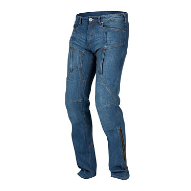 Мотоджинсы Rebelhorn Hawk синий - магазин Motostyles