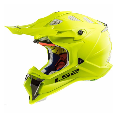 Мотошлем LS2 MX470 Subverter Single Mono желтый - магазин Motostyles