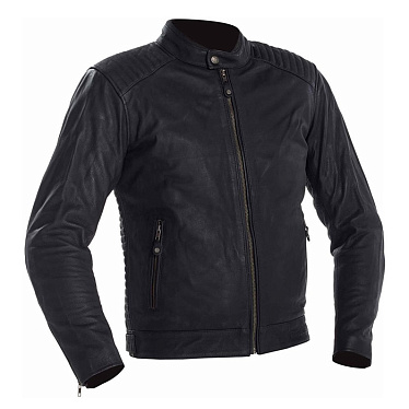 Мотокуртка кожаная Richa Thruxton D3O черный - магазин Motostyles