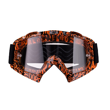 Мотоочки IMX MUD Graphic оранжевый черный - магазин Motostyles
