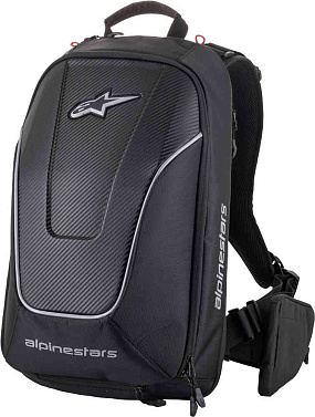 Рюкзак Alpinestars Charger черный белый - магазин Motostyles