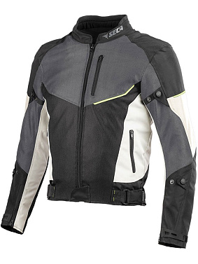 Мотокуртка текстильная Seca Aero III серый - магазин Motostyles