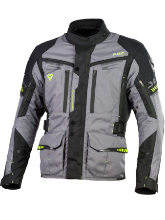 Мотокуртка текстильная Seca Arrakis II титановый - магазин Motostyles