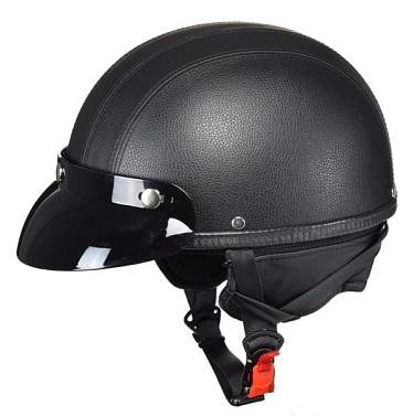 Мотошлем Braincap Awina TN-8689 черный - магазин Motostyles