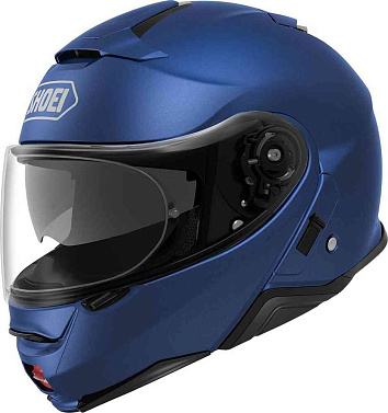 Мотошлем Shoei NEOTEC II Candy синий матовый металлик - магазин Motostyles