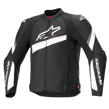 Мотокуртка кожаная Alpinestars GP Plus черный белый - магазин Motostyles