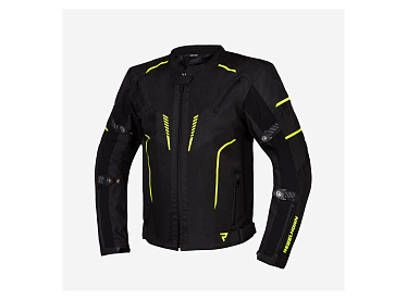 Мотокуртка текстильная Rebelhorn Blast черный - магазин Motostyles