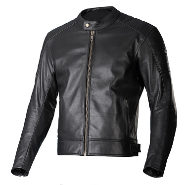 Мотокуртка кожаная Seca Wanted черный - магазин Motostyles