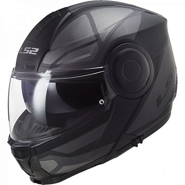 Мотошлем LS2 FF902 Scoupe Axis + PINLOCK черный титановый - магазин Motostyles