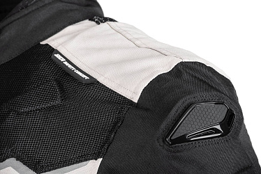 Мотокуртка текстильная Seca Stream III серый - магазин Motostyles