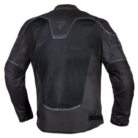 Мотокуртка текстильная Rebelhorn HiflowIV черный - магазин Motostyles