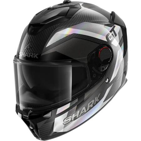 Мотошлем Shark Spartan GT PRO Ritmo Carbon серый черный - магазин Motostyles