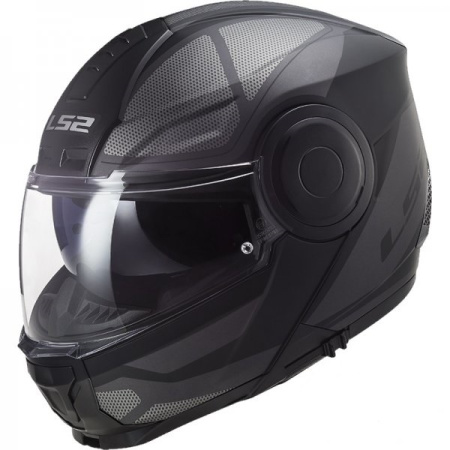 Мотошлем LS2 FF902 Scope Axis черный титановый - магазин Motostyles