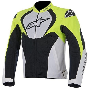 Мотокуртка текстильная Alpinestars T-Jaws черный флуо - магазин Motostyles