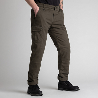 Мотоджинсы Broger Alaska оливковый - магазин Motostyles