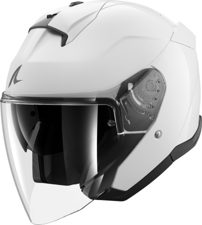 Мотошлем Shark Skwal Jet Blank белый - магазин Motostyles