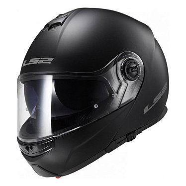 Мотошлем LS2 FF325 Strobe Snow матовый черный - магазин Motostyles