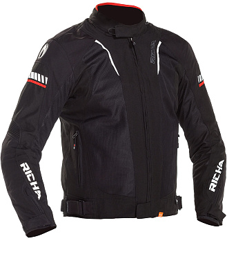 Мотокуртка текстильная Richa Stormwind D3O черный - магазин Motostyles