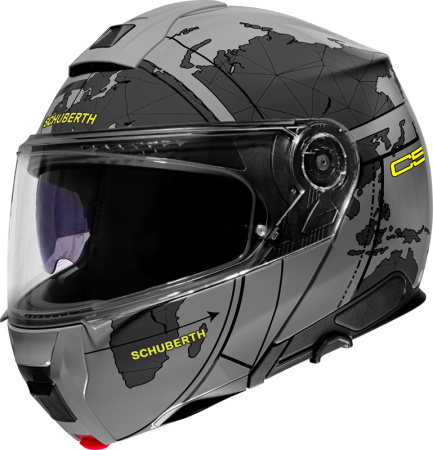 Мотошлем Schuberth C5 Globe серый - магазин Motostyles