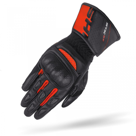 Мотоперчатки кожаные SHIMA STX 2.0 красный - магазин Motostyles