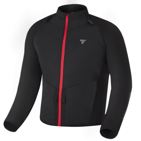 Мотокуртка текстильная SHIMA WARMUP черный - магазин Motostyles