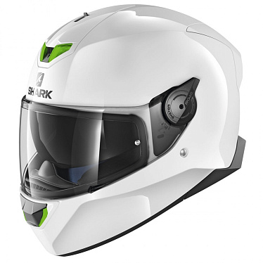 Мотошлем Shark Skwal 2 Blank белый - магазин Motostyles