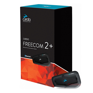 CARDO Мотогарнитура FREECOM 2+ SINGLE - магазин Motostyles