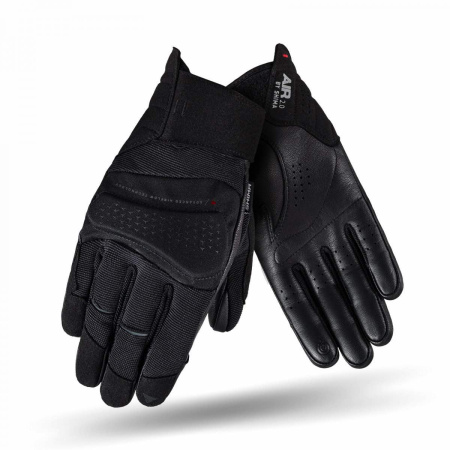 Мотоперчатки комбинированные SHIMA AIR 2.0 черный - магазин Motostyles