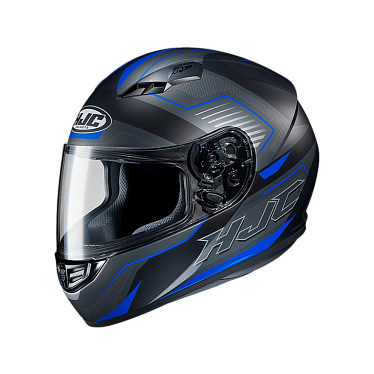 Мотошлем HJC CS-15 Trion черный синий - магазин Motostyles