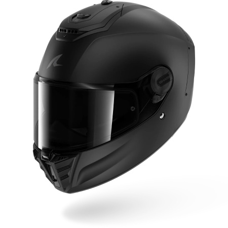 Мотошлем Shark Spartan RS DARK SHADOW Mat черный матовый + визор - магазин Motostyles